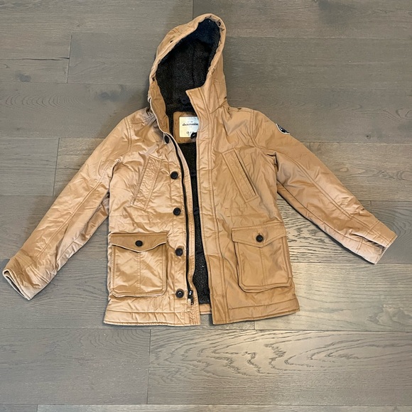 Abercrombie kids warmest winter jacket sz 13/14 GUC - Picture 3 of 6